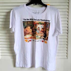 NWT Friends TV Show Thanksgiving tshirt